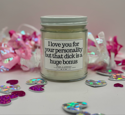 I Love You for Your Personality, But.... Candle