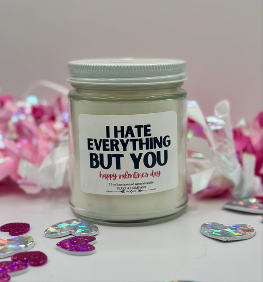 I Hate Everything But You.. Candle