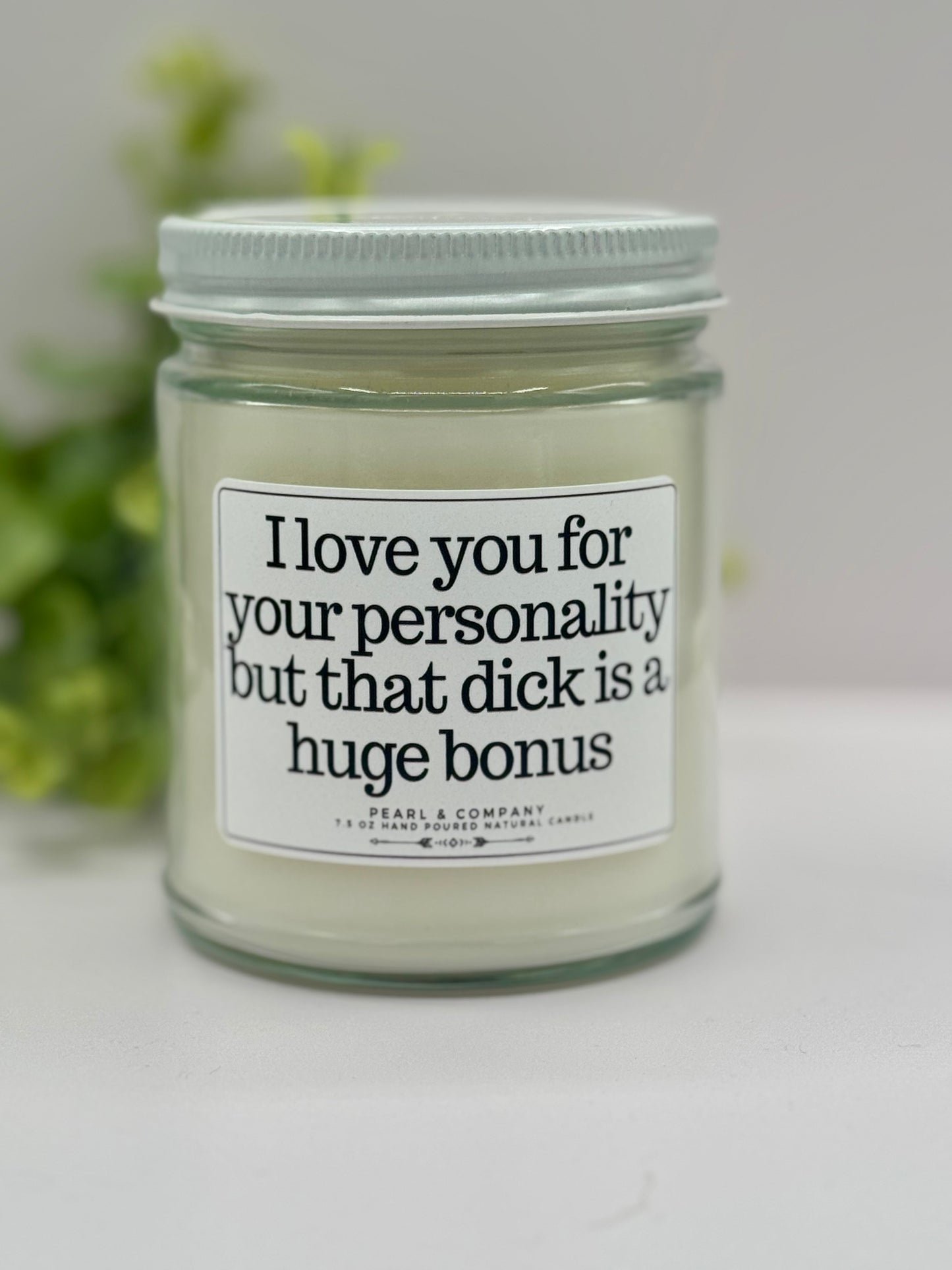 I Love You for Your Personality, But.... Candle