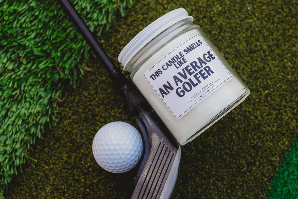 Golfer Candles