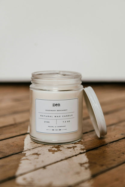 Pearl and Company Natural Candles, Zen Candle