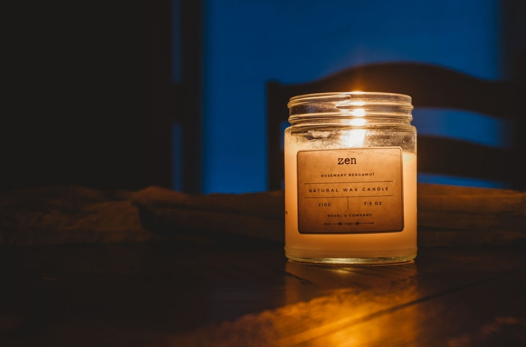 Zen - Rosemary Bergamot Candle